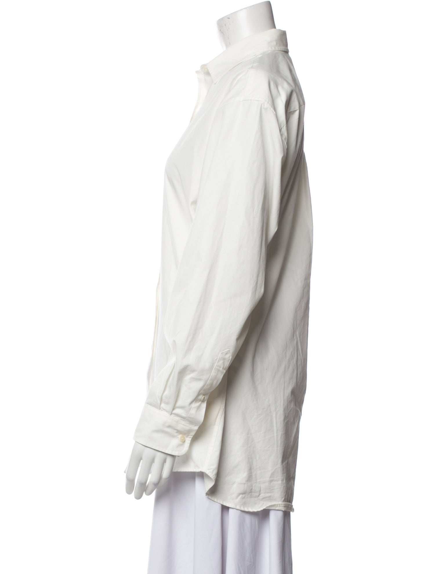 Baserange Long Sleeve Button-Up Top