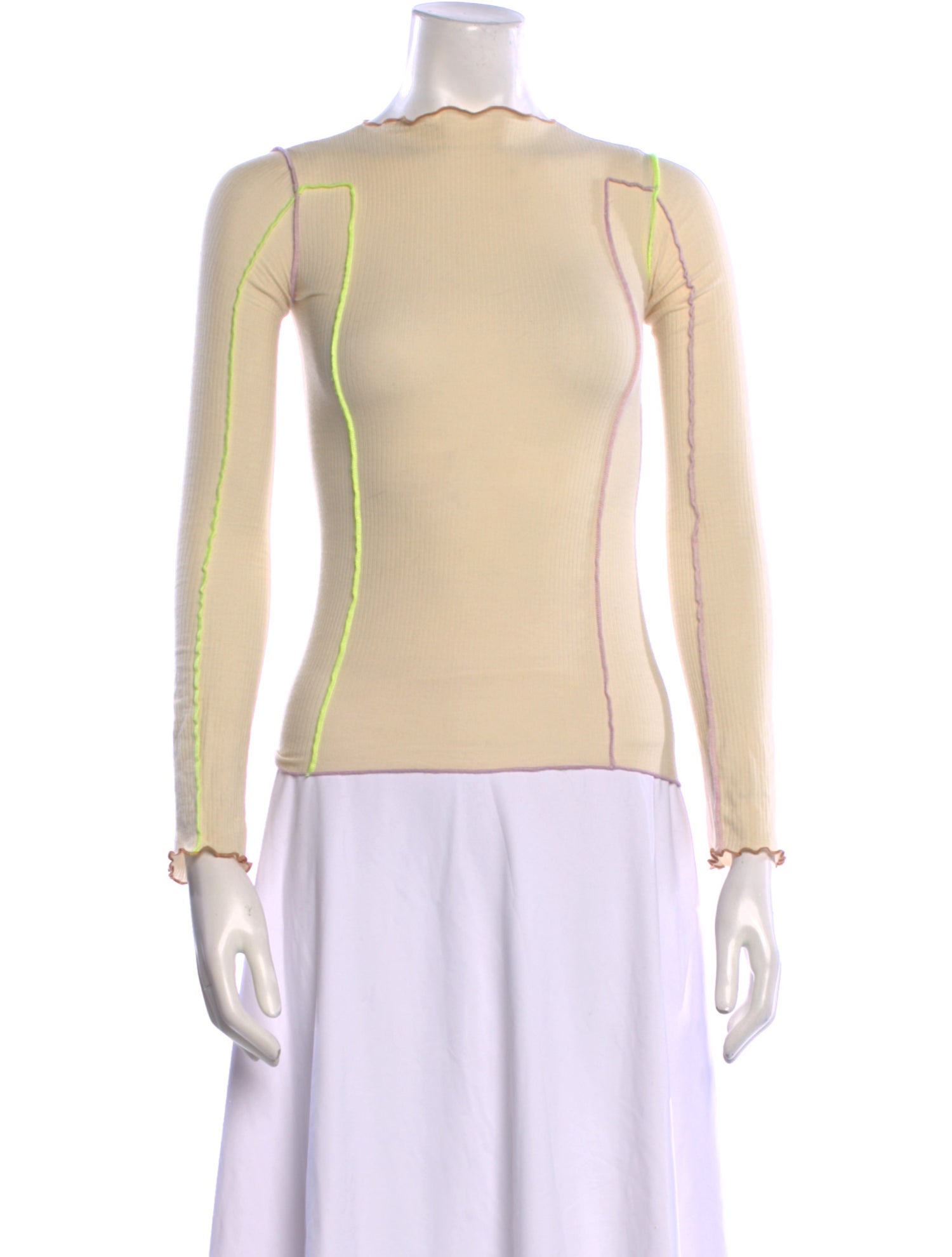 Baserange Scoop Neck Long Sleeve Sweatshirt