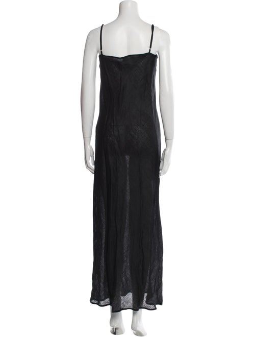 Baserange Linen Long Dress