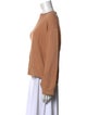 Baserange Bateau Neckline Long Sleeve Sweatshirt