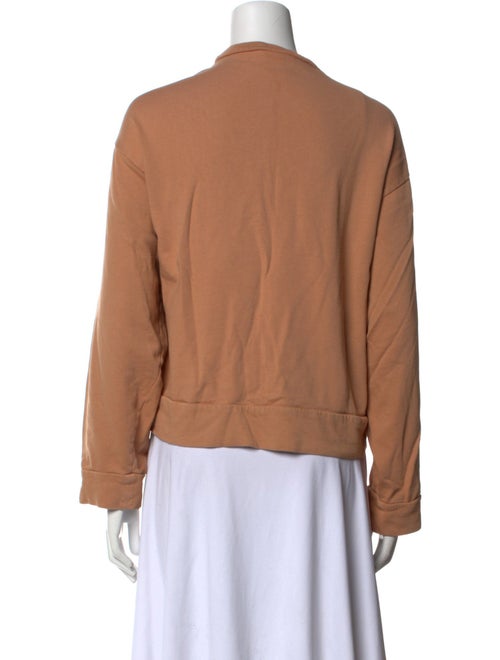 Baserange Bateau Neckline Long Sleeve Sweatshirt