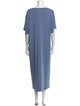 Baserange Crew Neck Long Dress