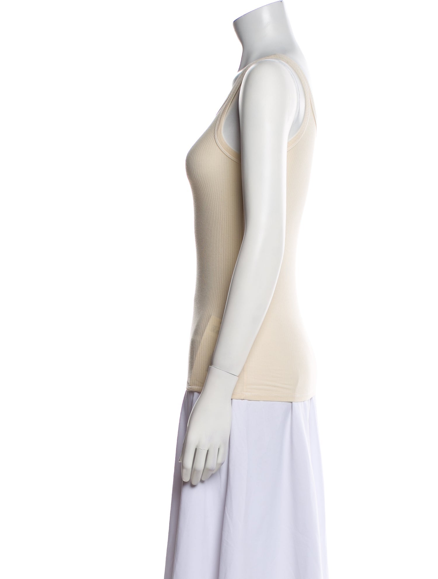 Baserange Scoop Neck Sleeveless Top