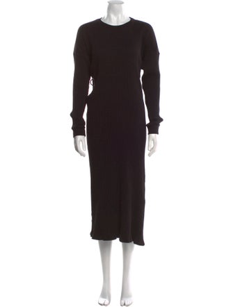 Baserange Crew Neck Long Dress