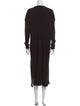 Baserange Crew Neck Long Dress