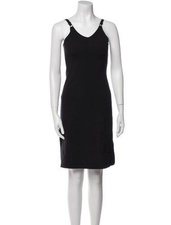 Baserange V-Neck Mini Dress