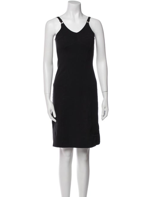 Baserange V-Neck Mini Dress