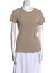 Baserange Silk Scoop Neck T-Shirt