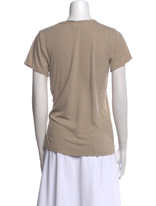Baserange Silk Scoop Neck T-Shirt