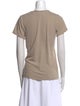 Baserange Silk Scoop Neck T-Shirt