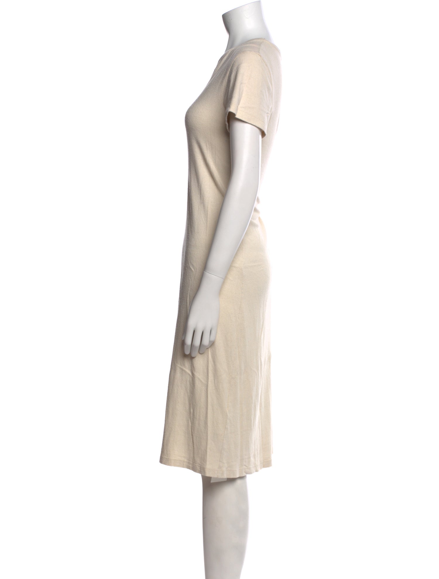 Baserange Silk Knee-Length Dress