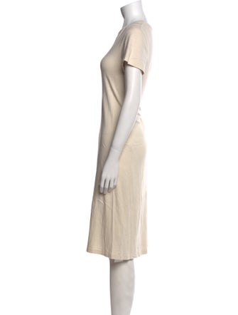 Baserange Silk Knee-Length Dress