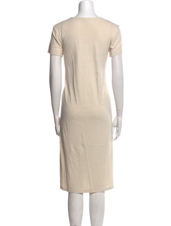 Baserange Silk Knee-Length Dress