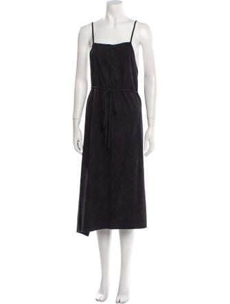 Baserange Silk Knee-Length Dress