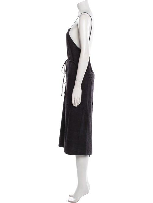 Baserange Silk Knee-Length Dress