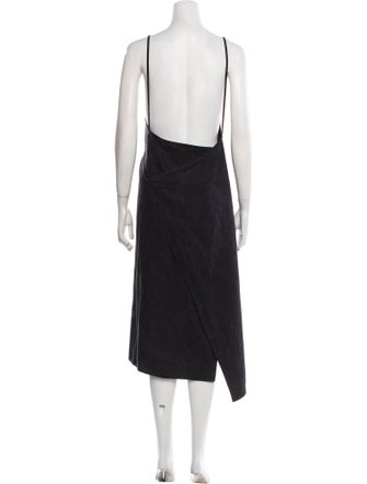 Baserange Silk Knee-Length Dress
