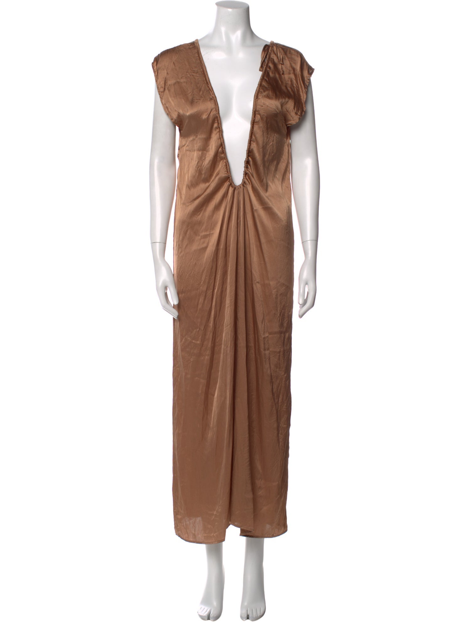 Baserange Silk Long Dress