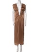 Baserange Silk Long Dress