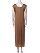 Baserange Silk Long Dress
