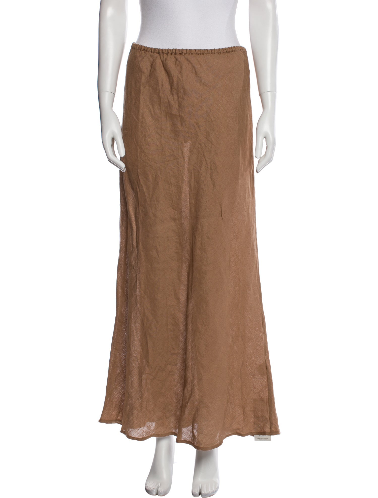 Baserange Linen Midi Length Skirt
