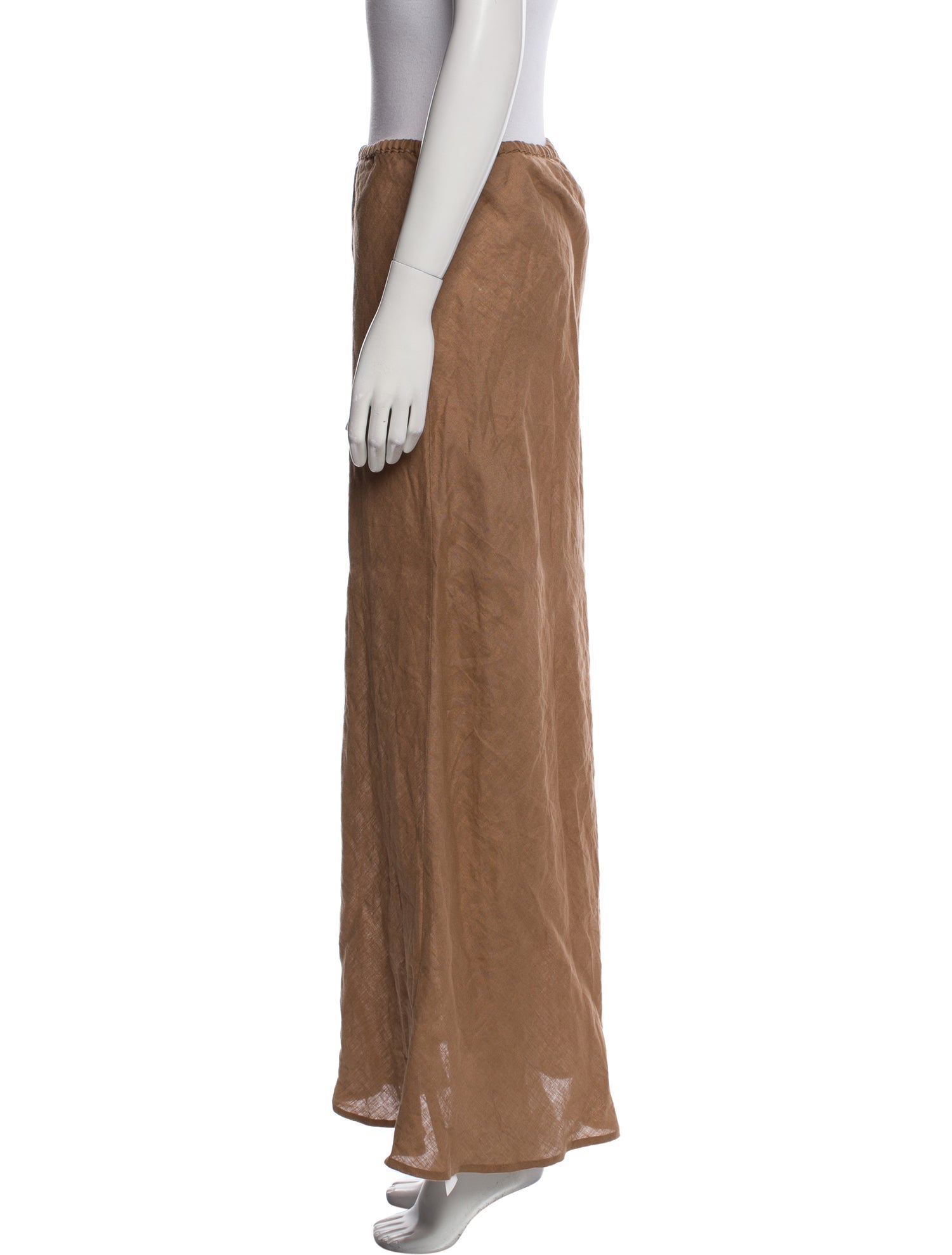 Baserange Linen Midi Length Skirt