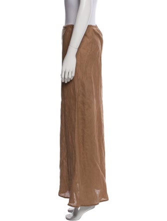 Baserange Linen Midi Length Skirt