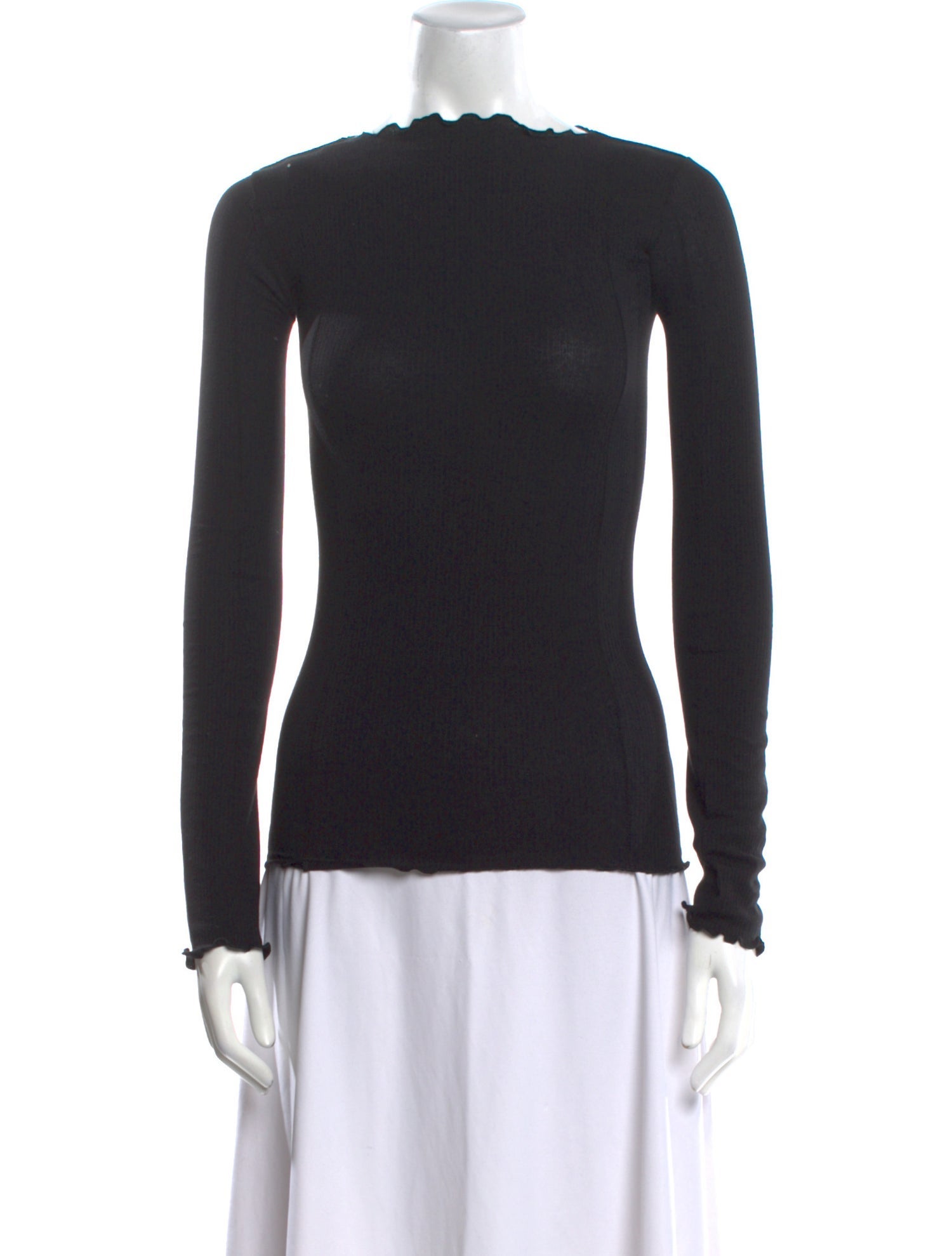 Baserange Bateau Neckline Long Sleeve Top w/ Tags