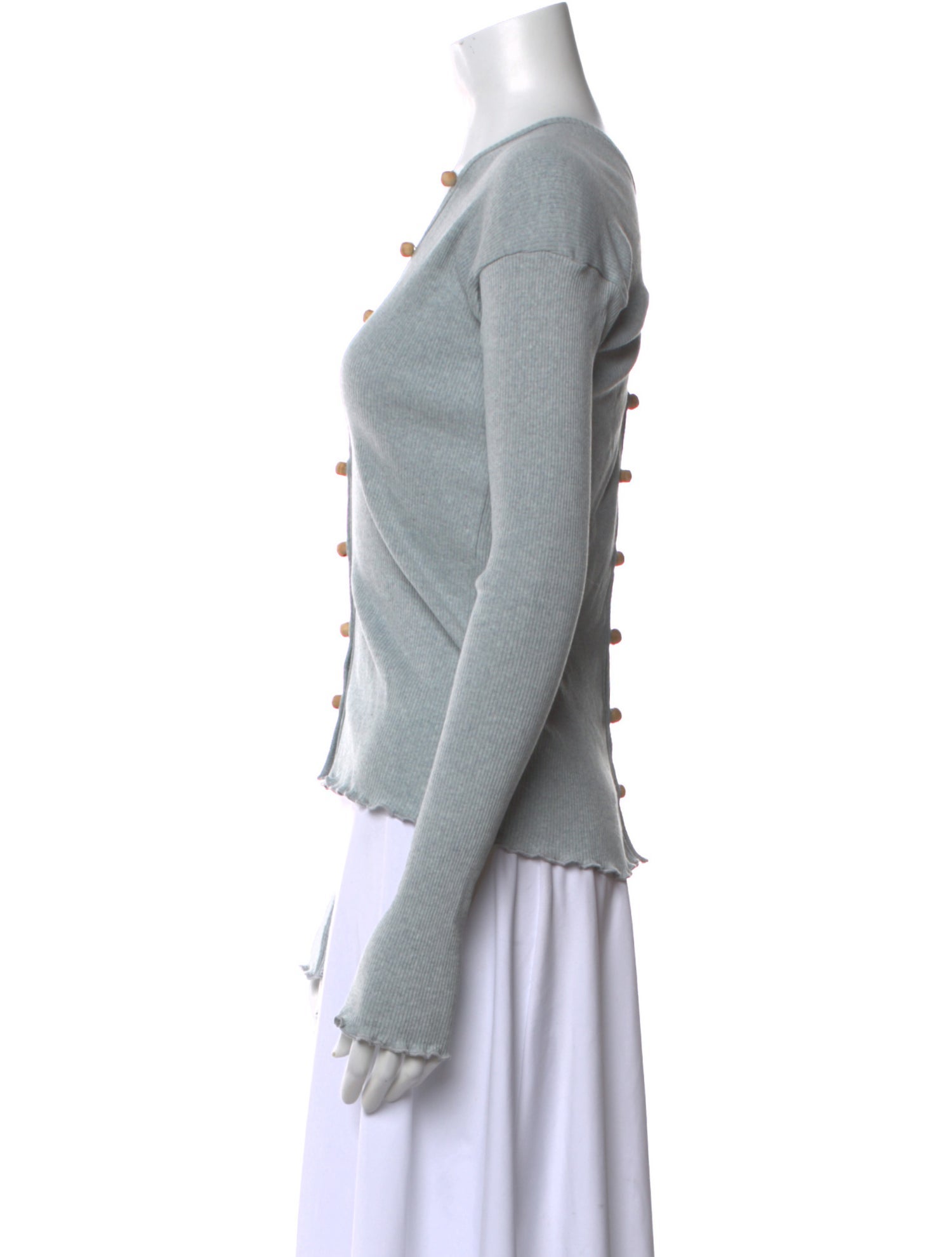 Baserange V-Neck Long Sleeve Polo