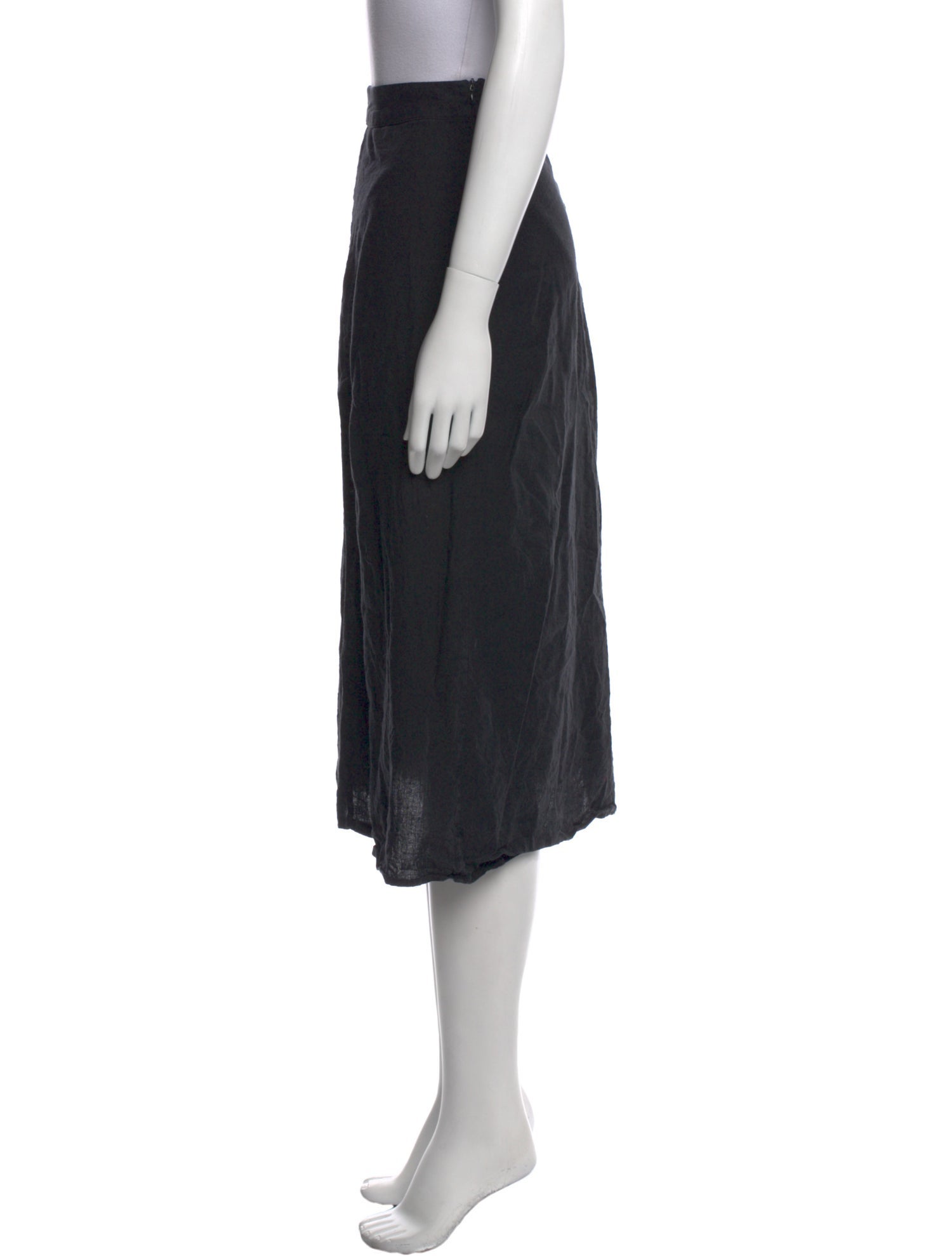 Baserange Linen Midi Length Skirt