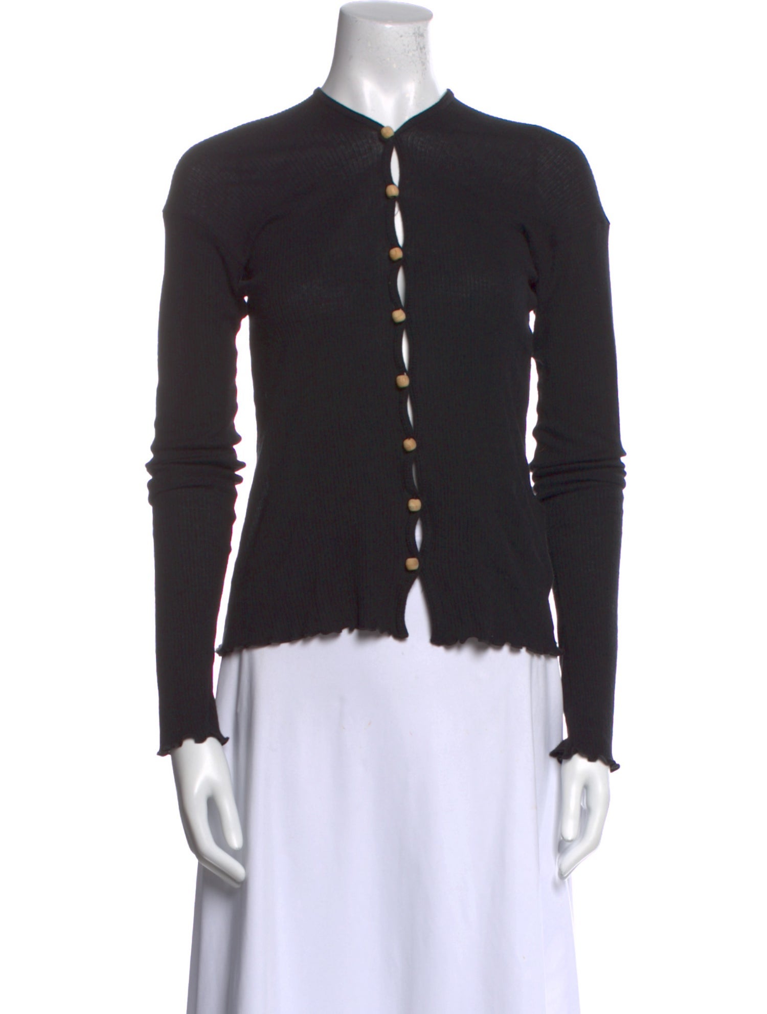 Baserange Mock Neck Long Sleeve Top