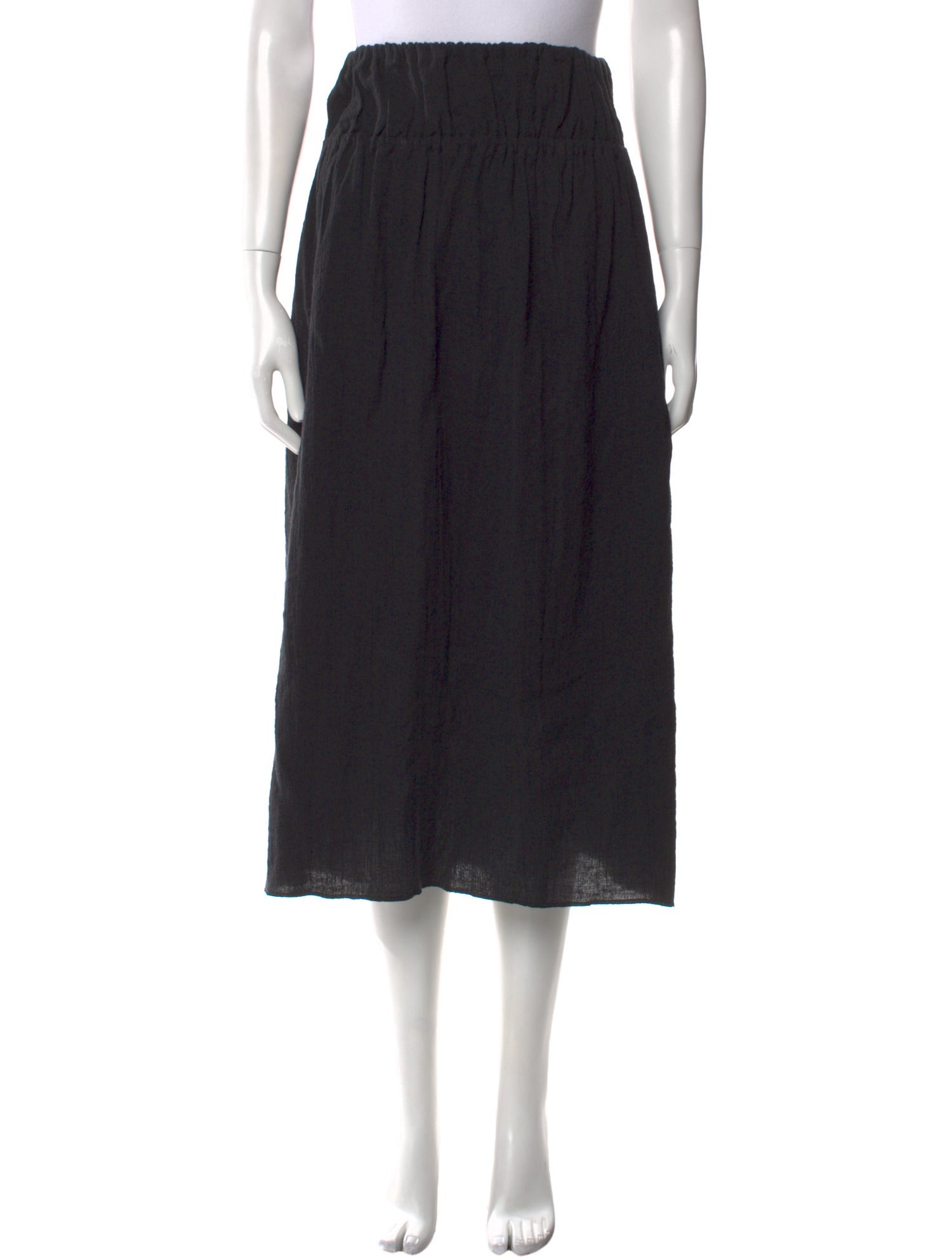 Baserange Linen Midi Length Skirt