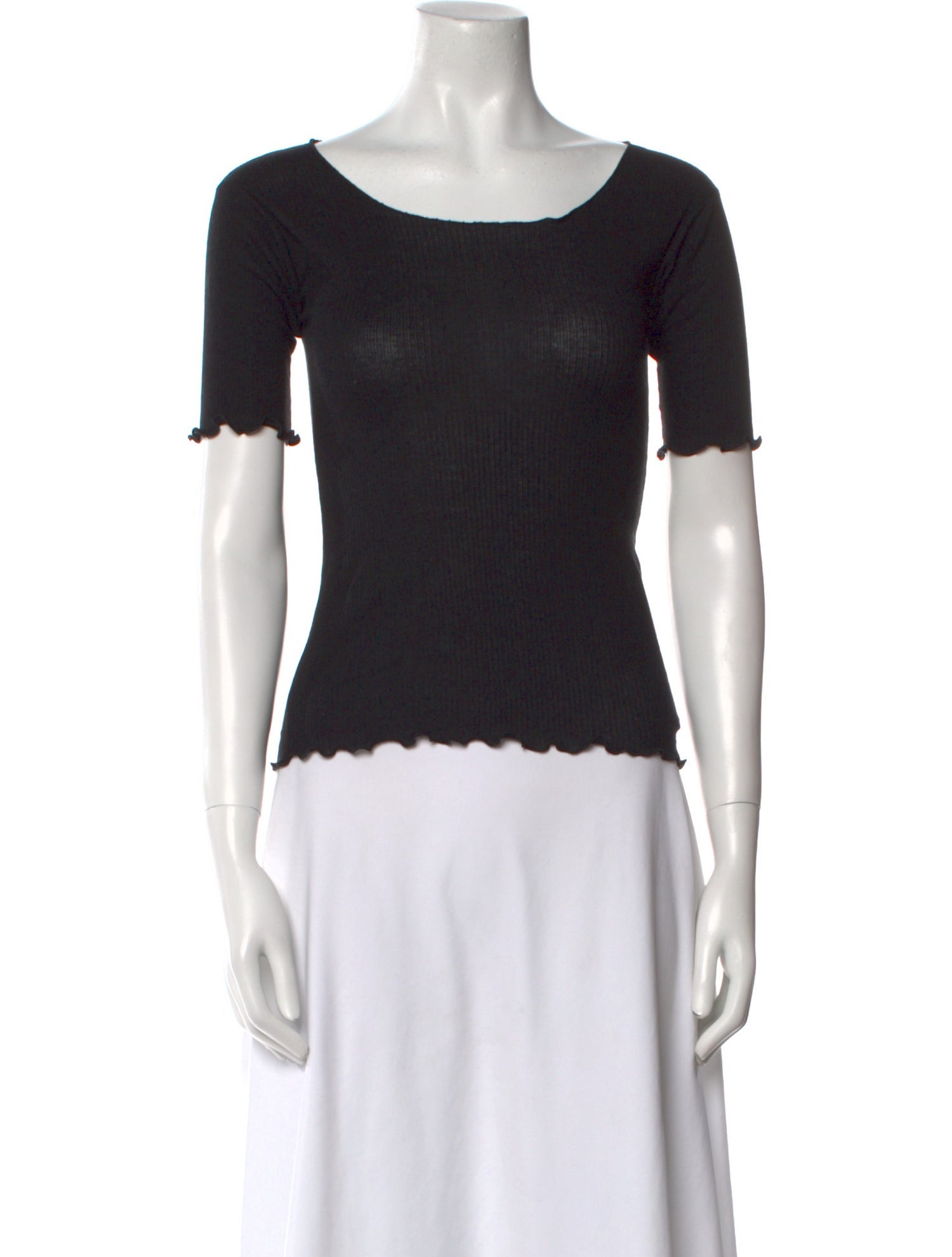 Baserange Scoop Neck Short Sleeve T-Shirt