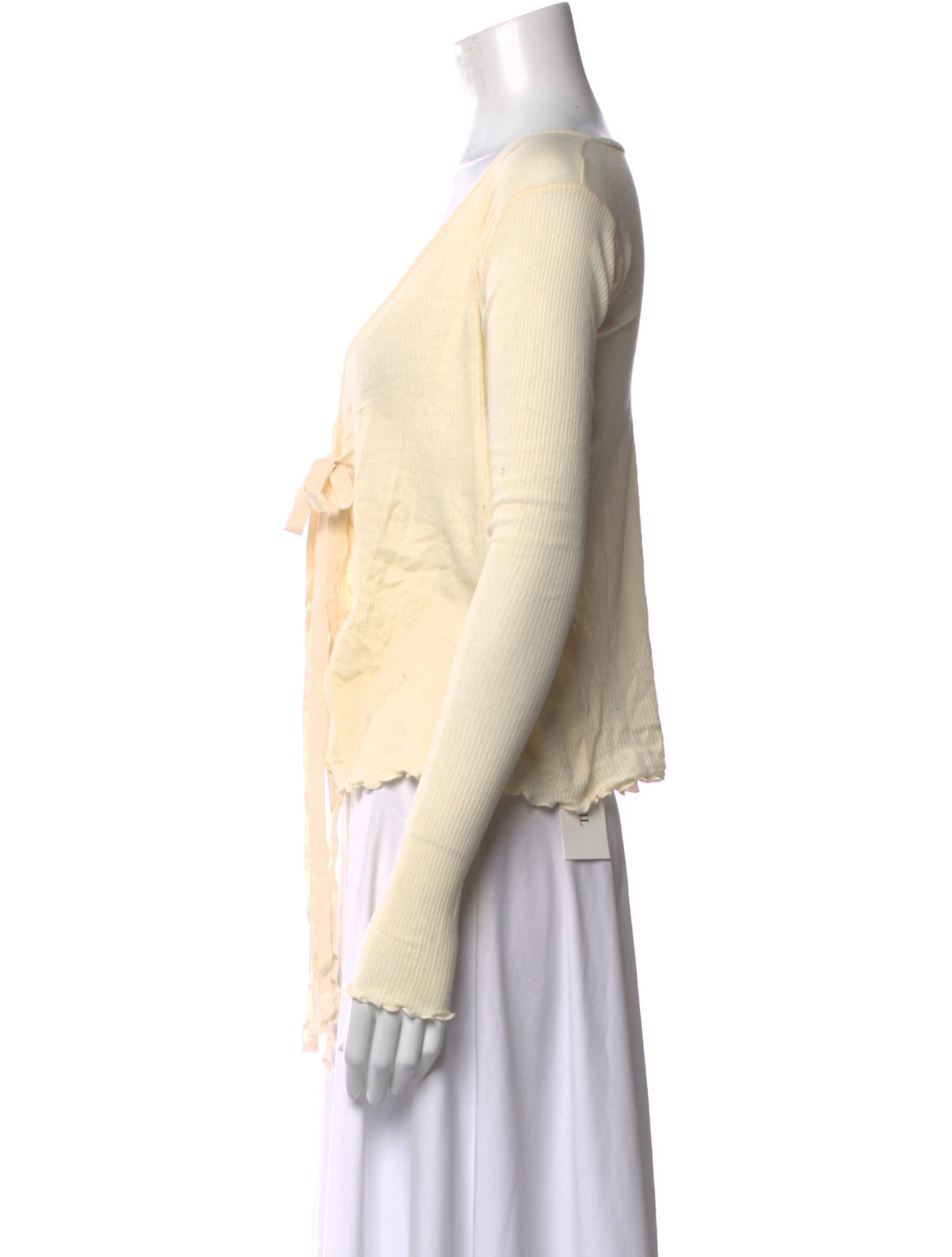 Baserange V-Neck Long Sleeve Blouse