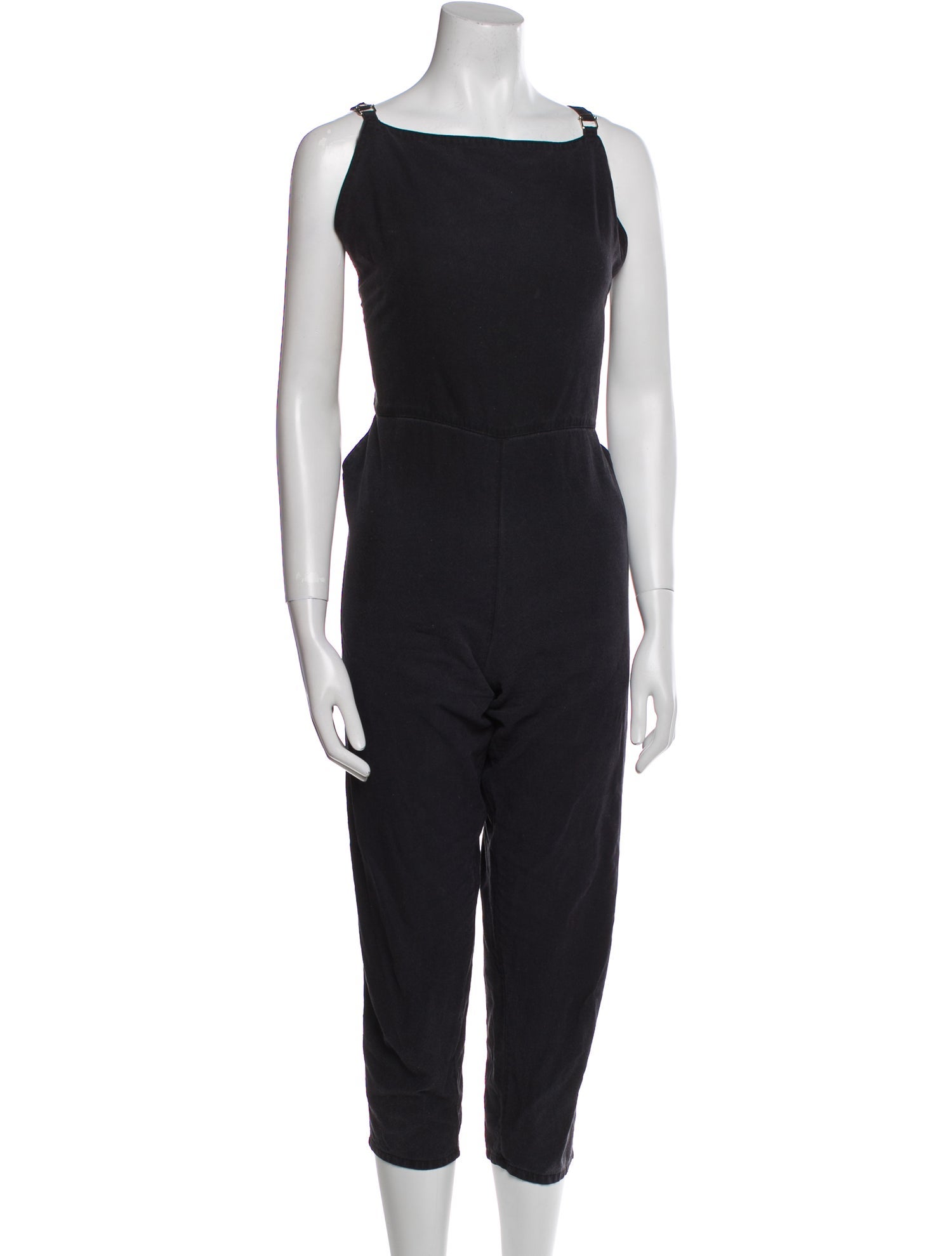 Baserange Silk Scoop Neck Jumpsuit