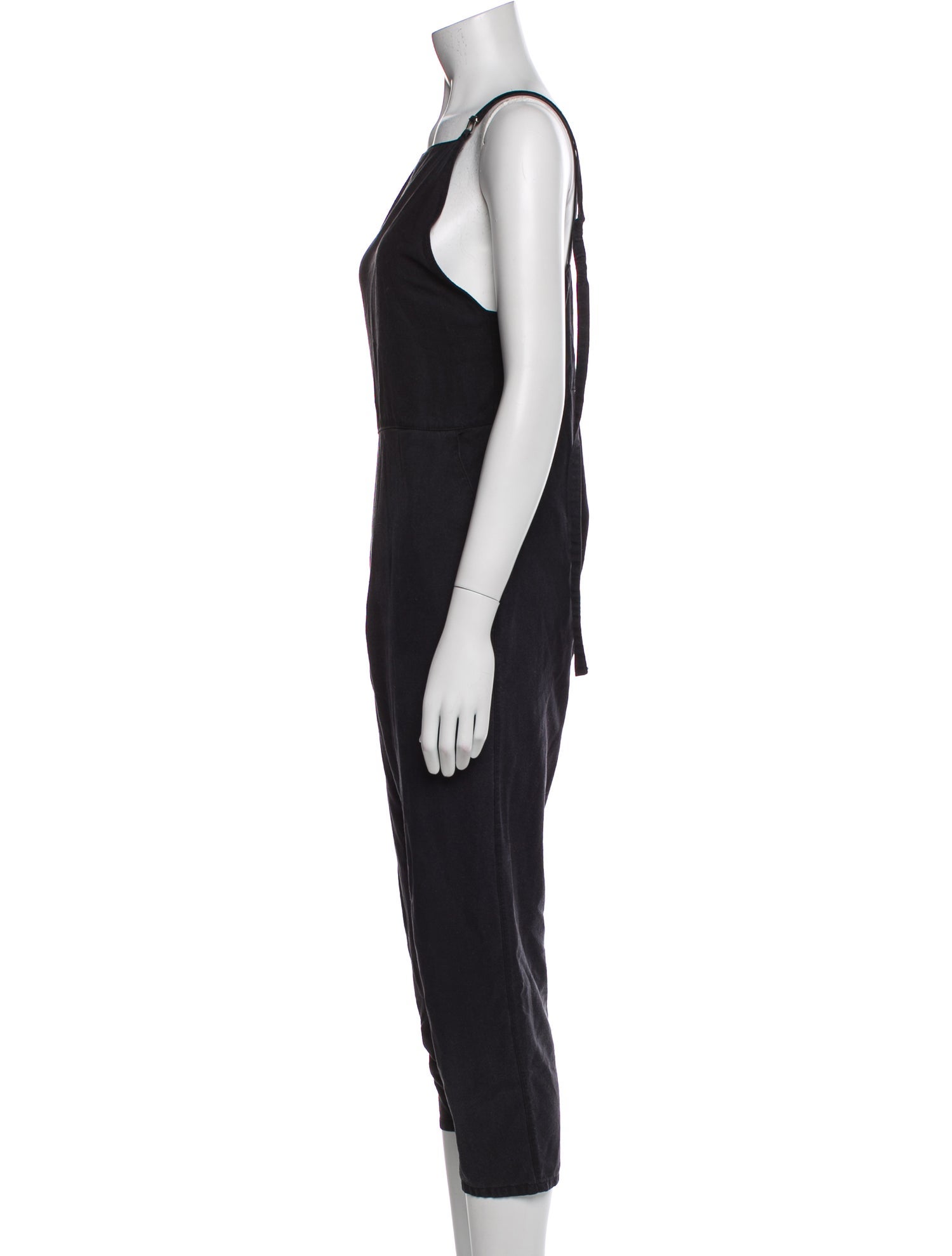 Baserange Silk Scoop Neck Jumpsuit