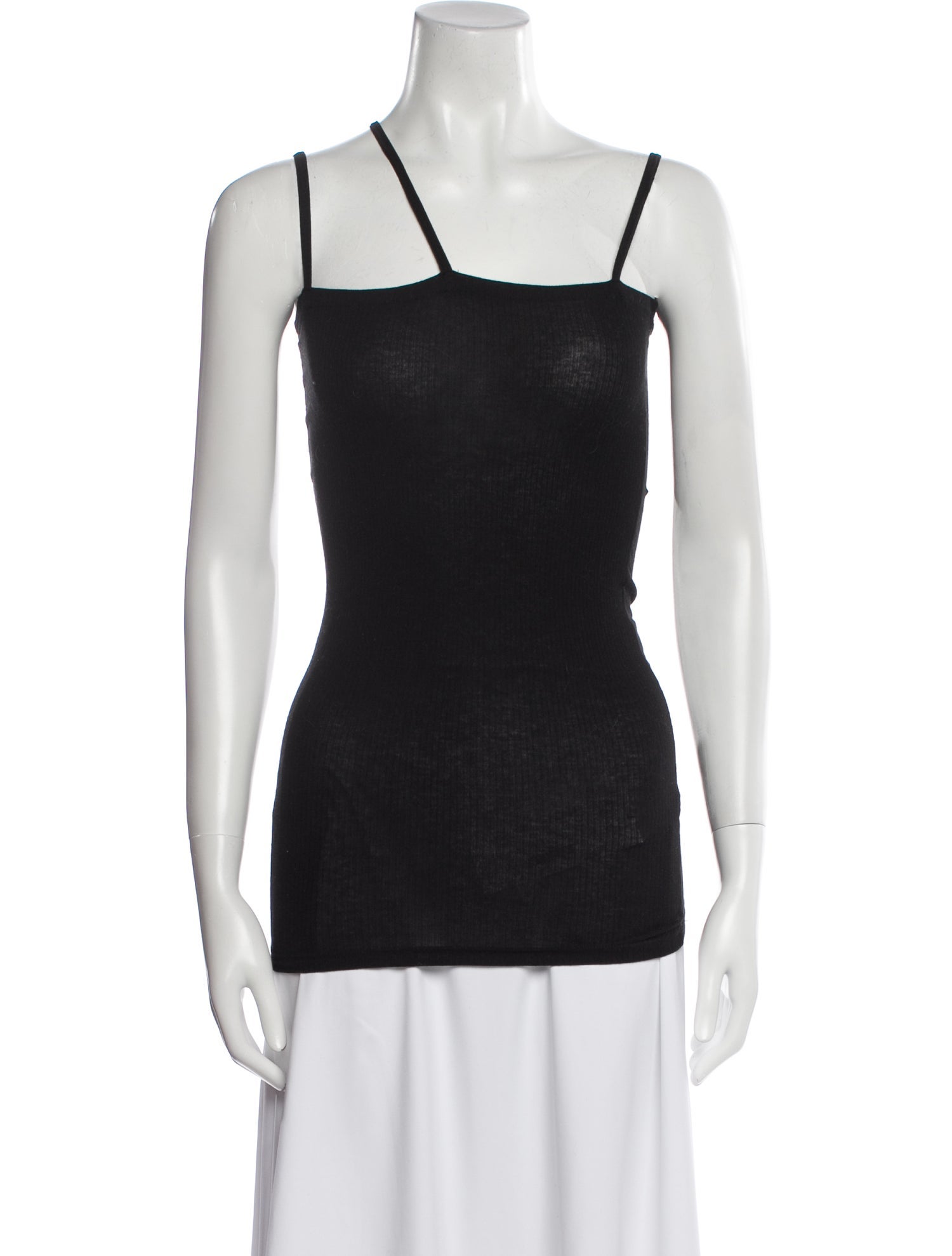 Baserange Square Neckline Sleeveless Top