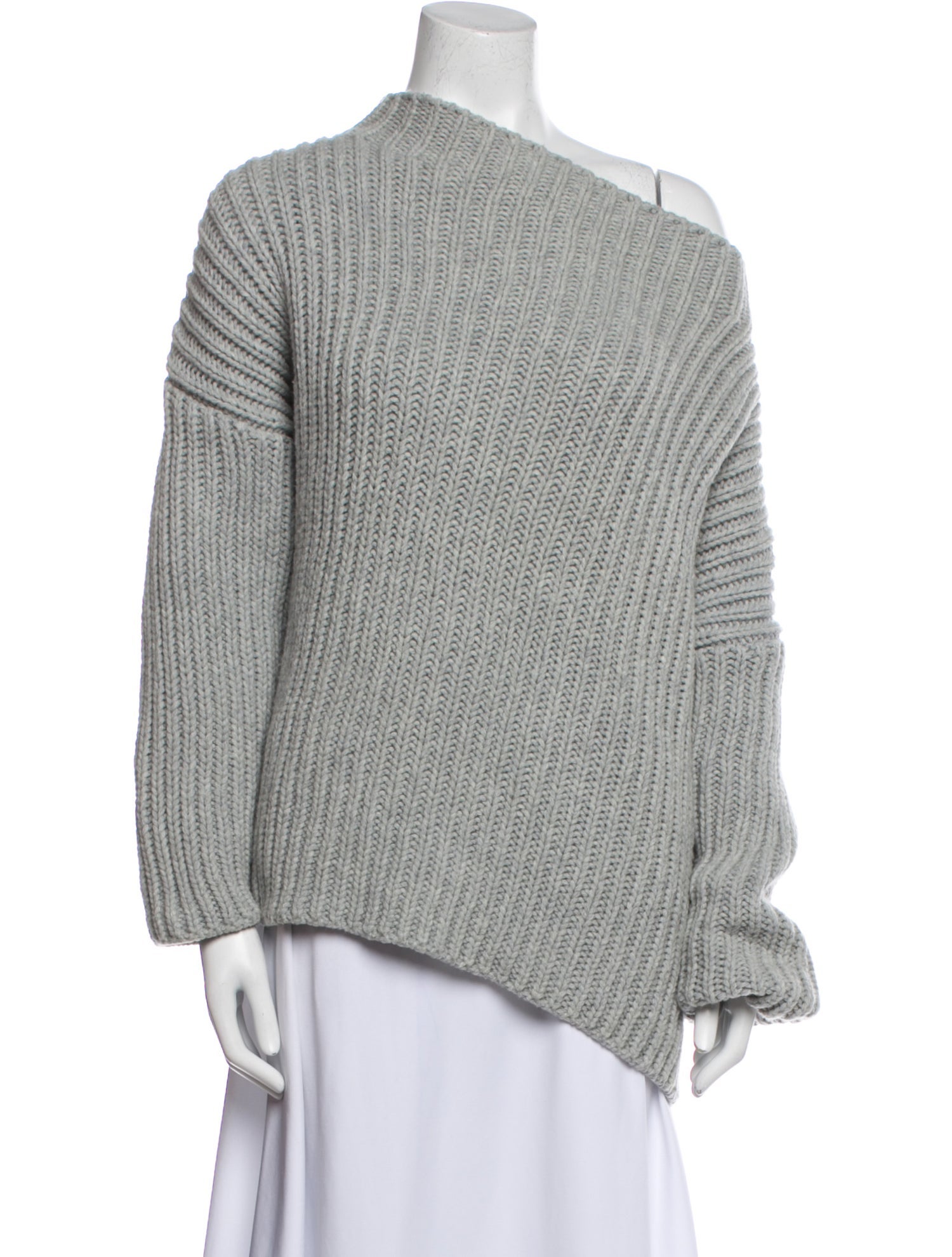Baserange Wool Asymmetrical Sweater