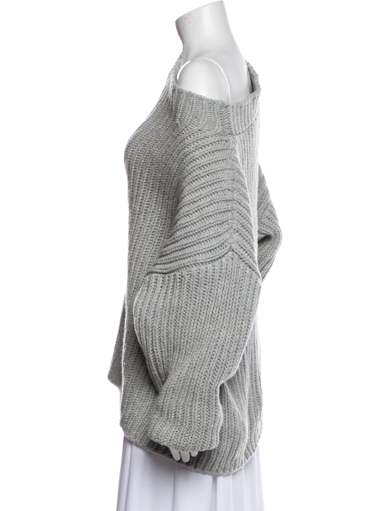 Baserange Wool Asymmetrical Sweater