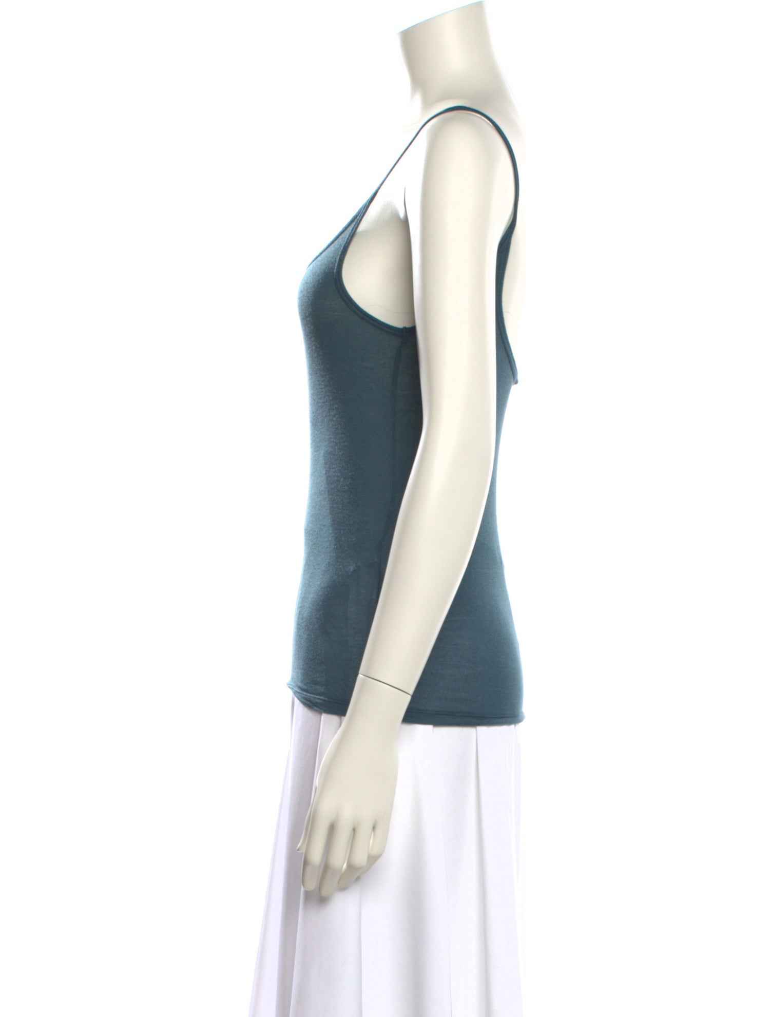 Baserange Bamboo Scoop Neck Top