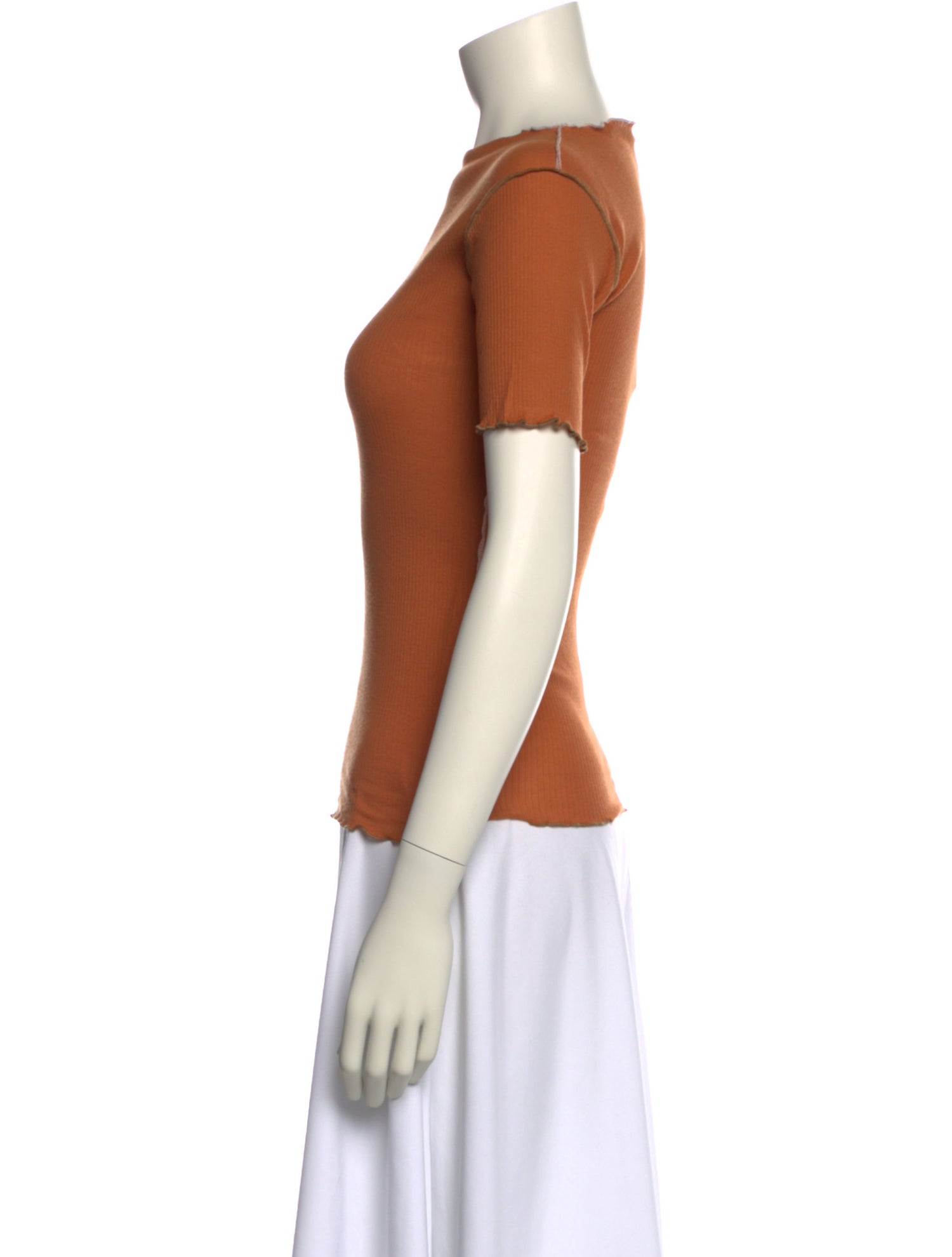 Baserange Bateau Neckline Short Sleeve Top w/ Tags