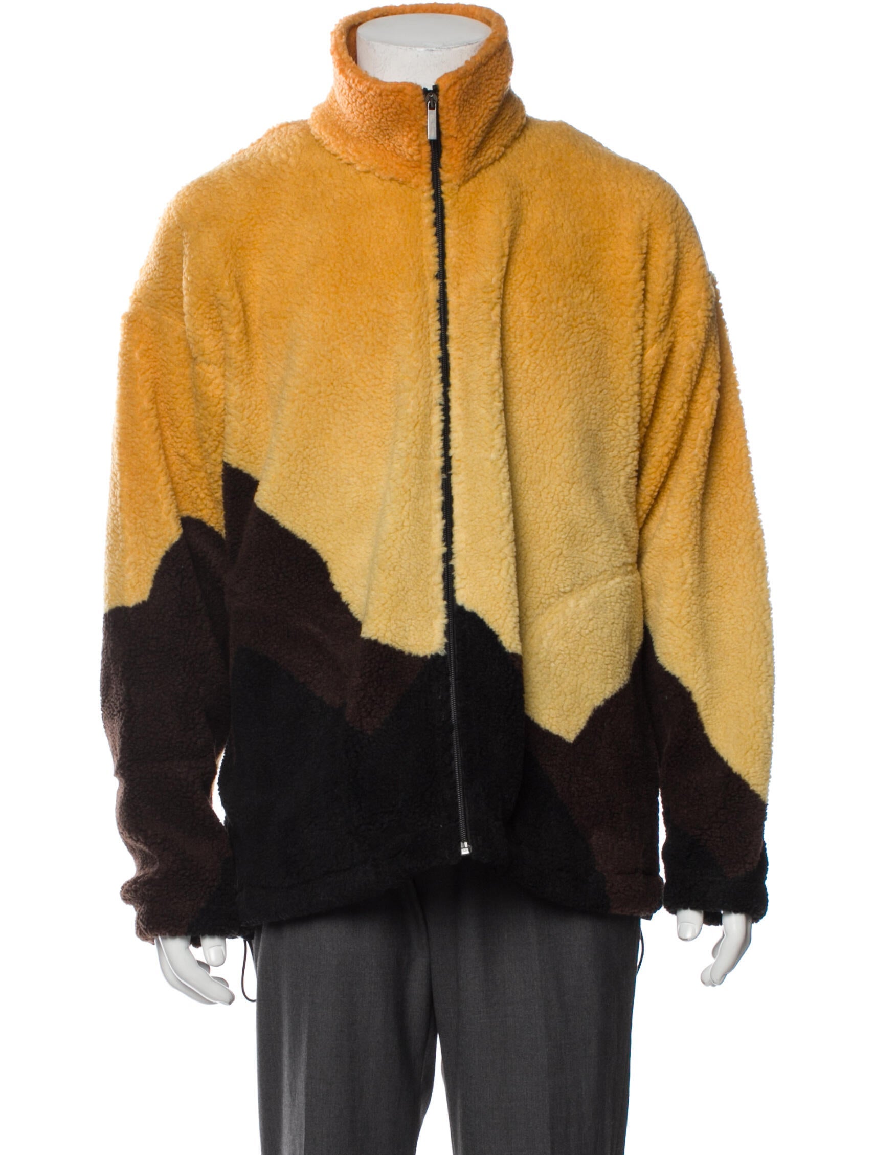 Light Cobalt Blue, Red and Yellow Color Block Pillow Cover, image size:1709x2257