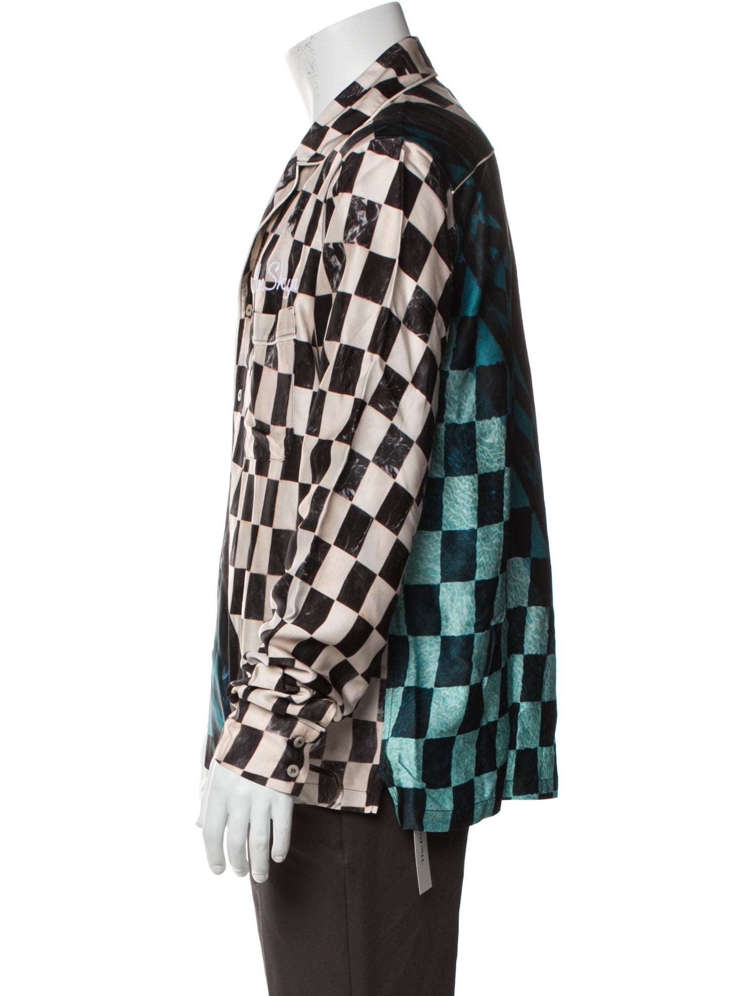 Blue Sky Inn Plaid Print Long Sleeve Shirt w/ Tags