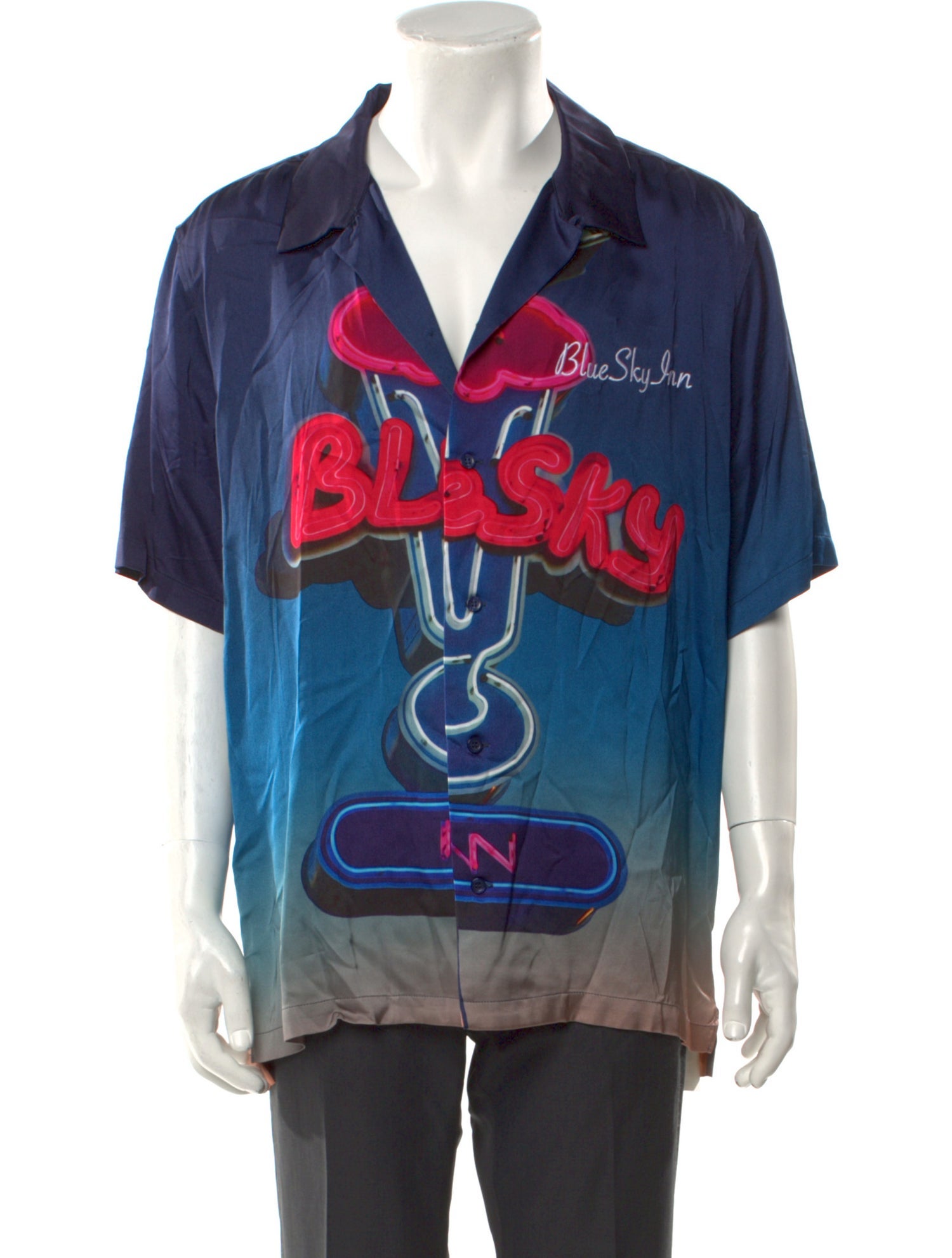 Blue Sky Inn Printed Long Sleeve Shirt
