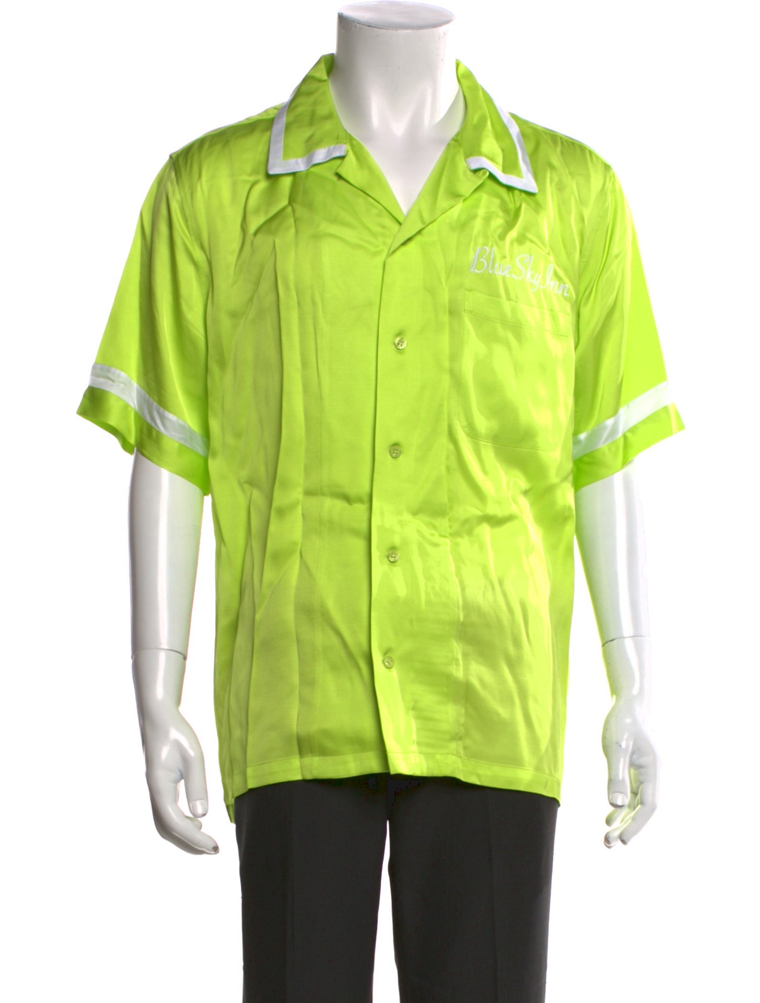 Blue Sky Inn Striped Three-Quarter Sleeve Shirt