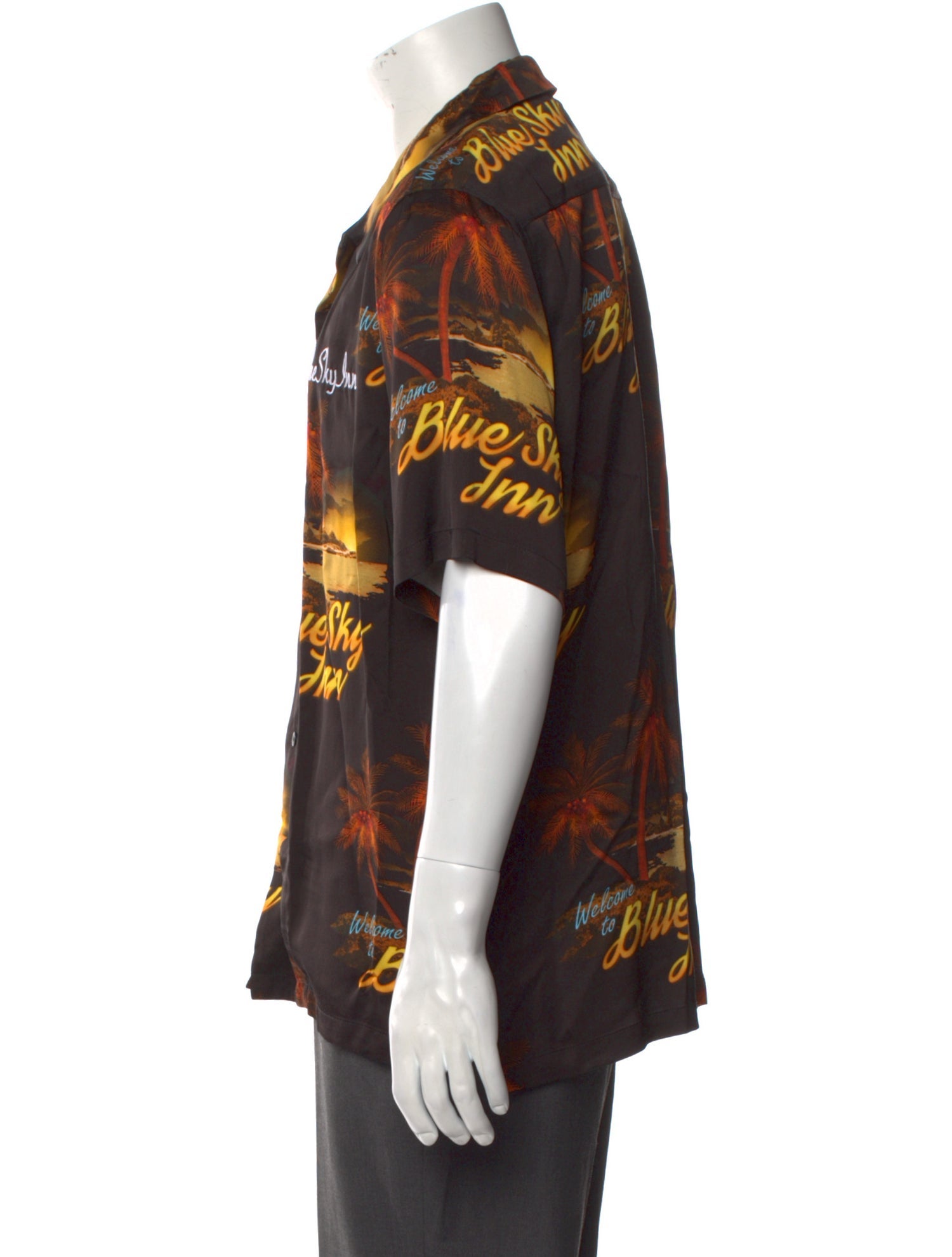 Blue Sky Inn Printed Short Sleeve Shirt