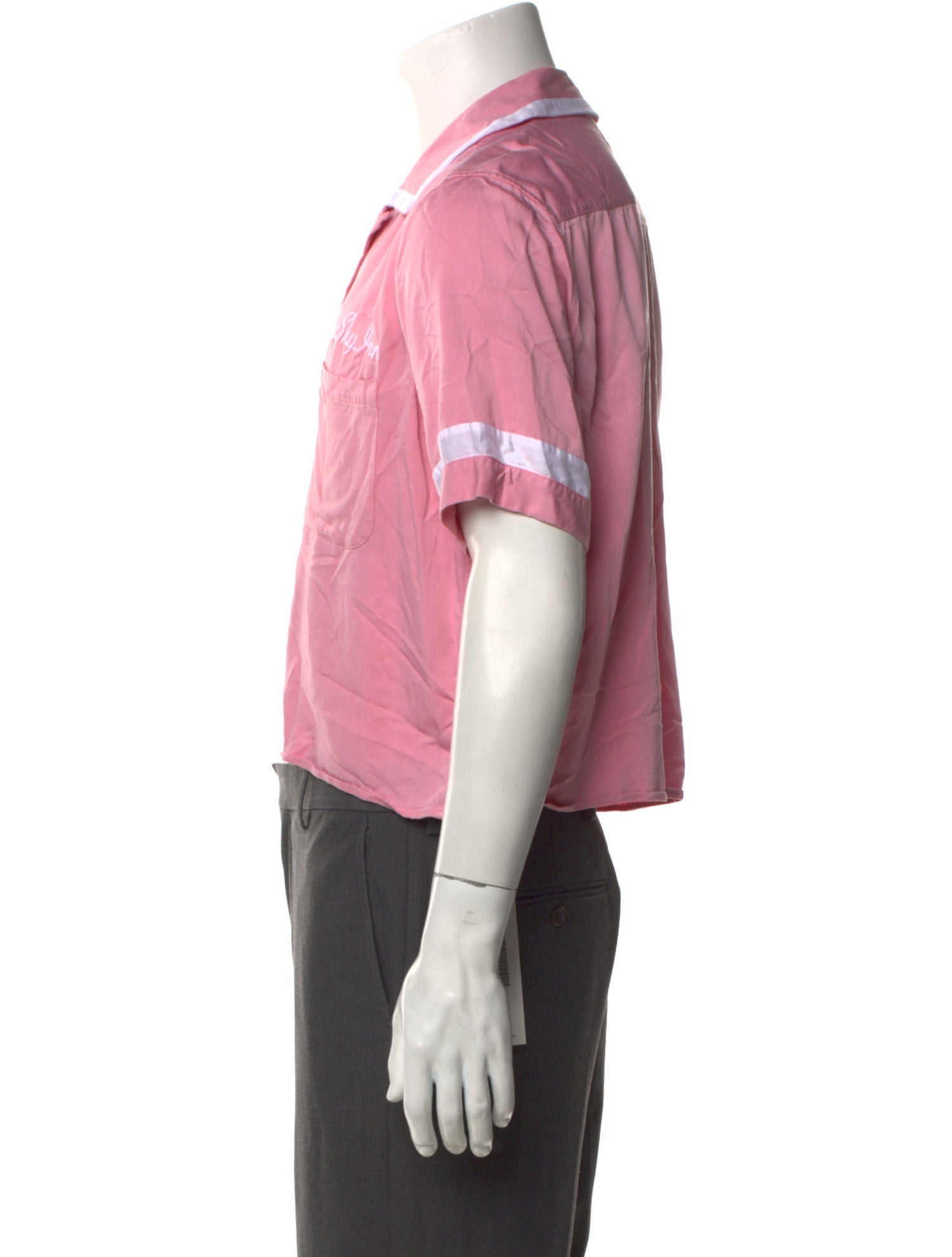 Blue Sky Inn Collar Short Sleeve Polo Shirt