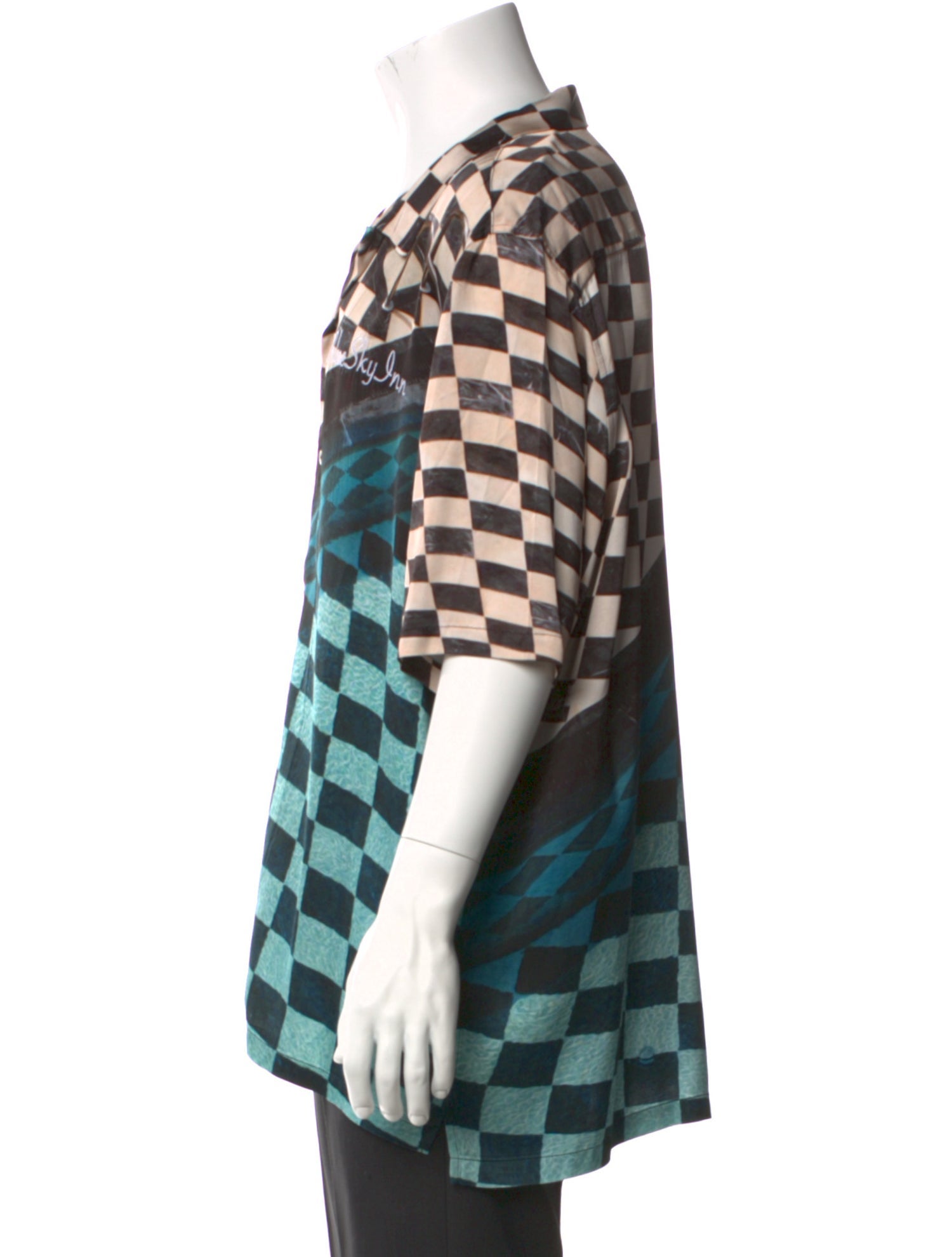 Blue Sky Inn Printed Short Sleeve Shirt