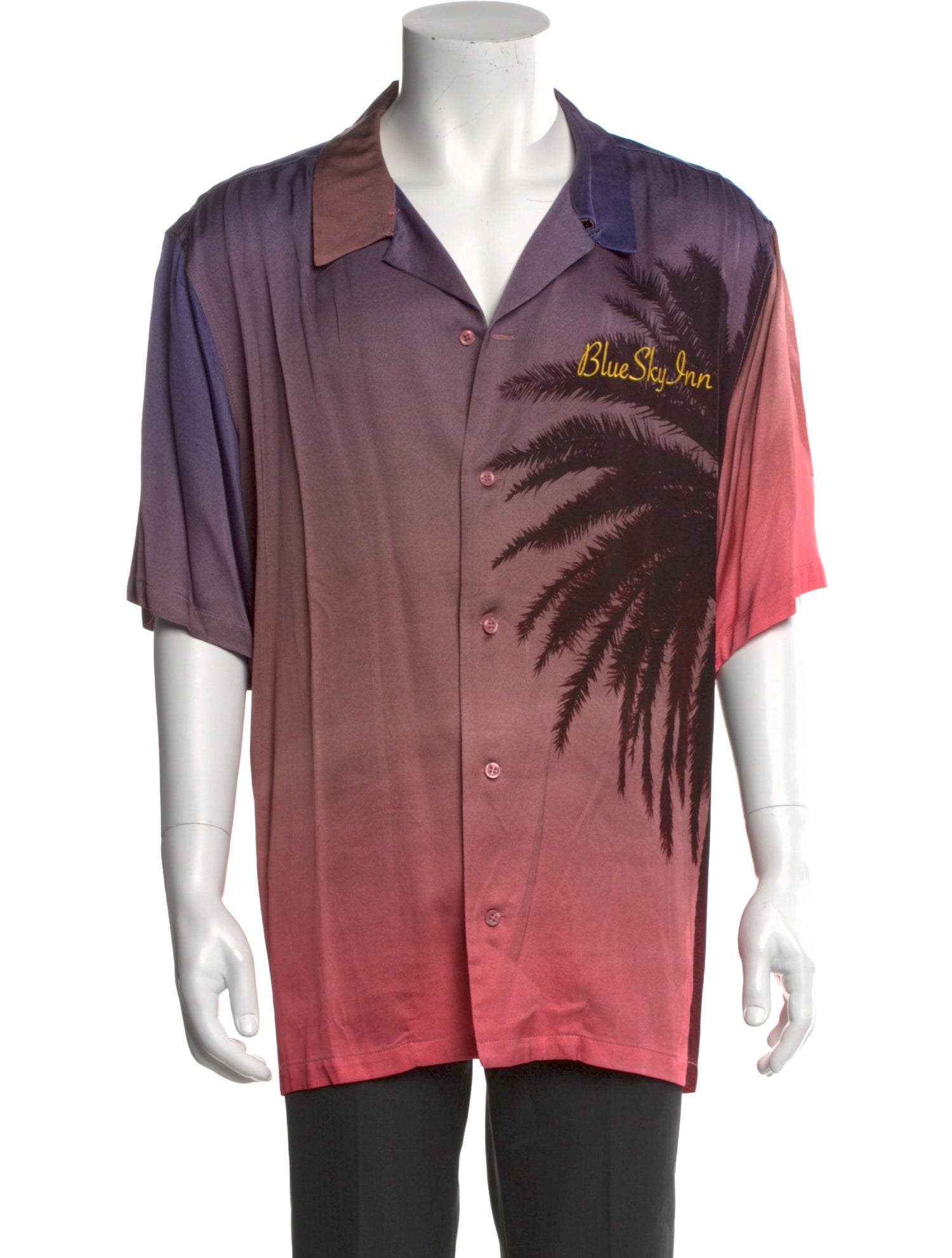 Blue Sky Inn Printed Short Sleeve Shirt