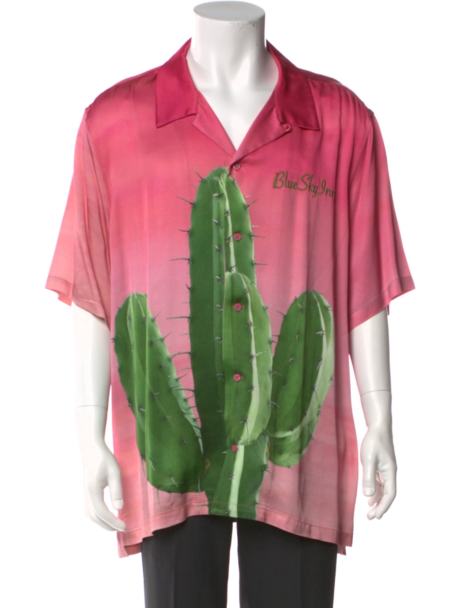 Blue Sky Inn Printed Short Sleeve Shirt