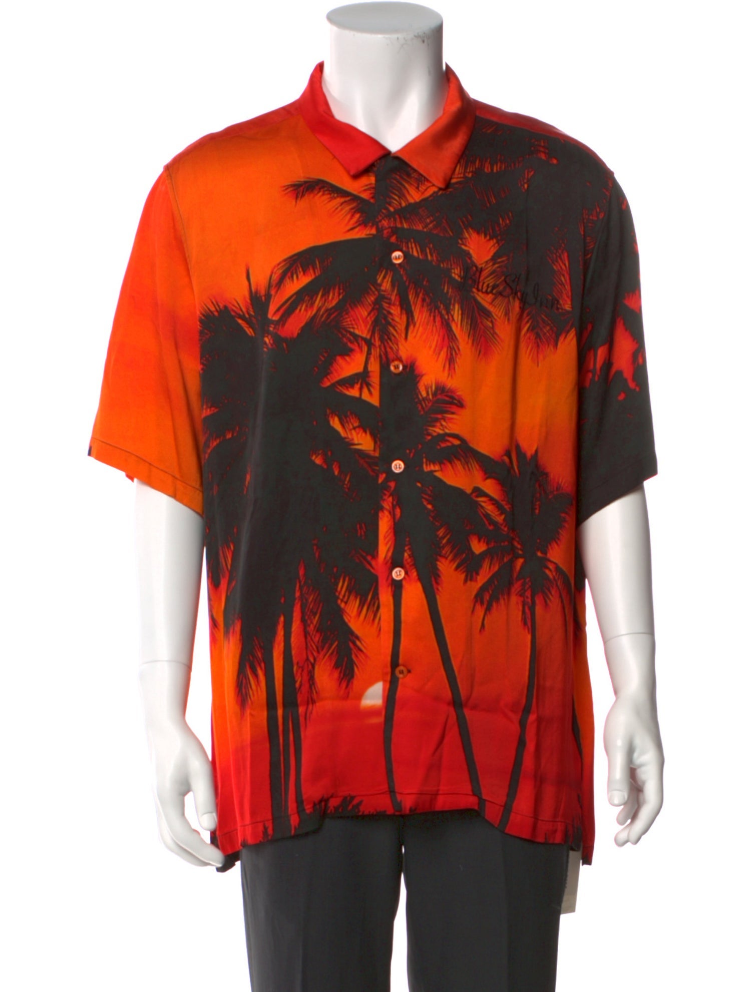 Blue Sky Inn Printed Short Sleeve Shirt